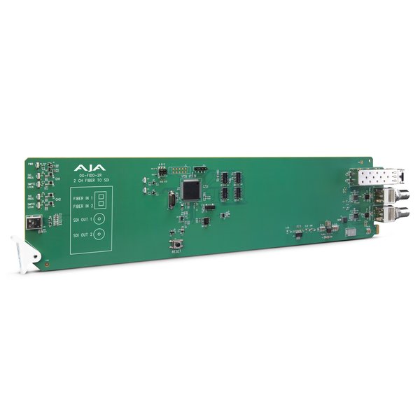 AJA AJA OG-FIDO-2R-MM / 2-ch. MM LC-Fiber to 3G-SDI Receiver