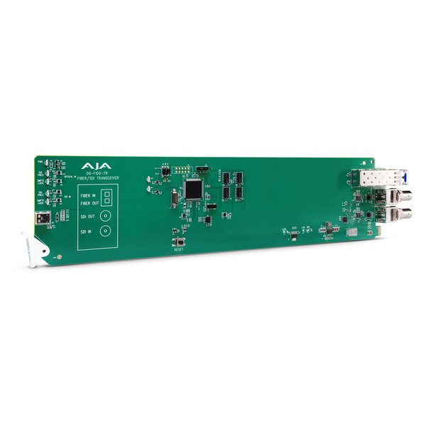 AJA AJA OG-FIDO-TR /1-ch. 3G-SDI/Single Mode LC-Fiber Transceiver
