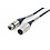 Microphone Cable 3P XLR / Neutrik Silver