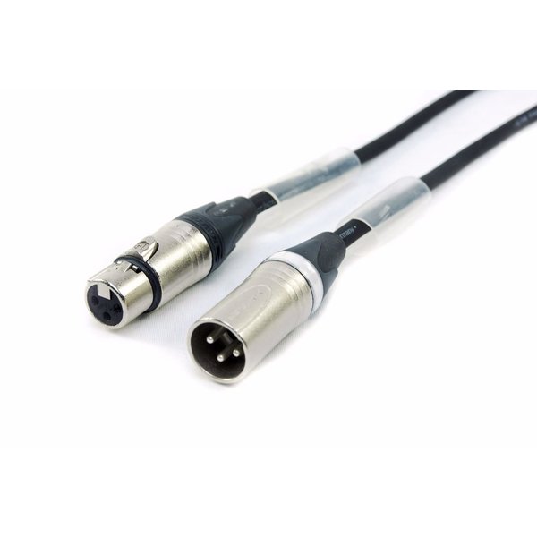 Microphone cable 3P XLR / Neutrik silver