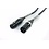 Microphone cable 3P XLR / Neutrik black