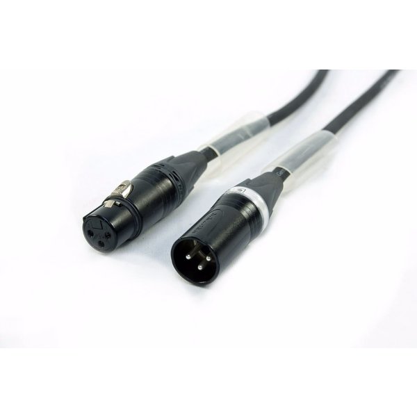 Microphone cable 3P XLR / Neutrik black
