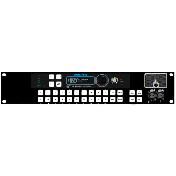 Sonifex Sonifex AVN-TB20AR / 20 Button Talkback Intercom Advanced, Rackmount
