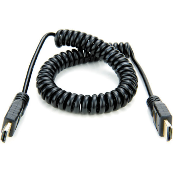 Atomos Atomos Coiled Full HDMI to Full HDMI Cable (50-65cm)