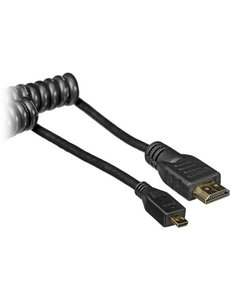 Atomos Atomos coiled micro HDMI to full HDMI cable (50cm)