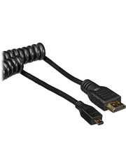 Atomos Atomos Coiled Micro HDMI to Full HDMI Cable (30cm)