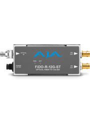 AJA AJA FIDO-R-12G  ST Single ch. Fiber to SD/HD/12G SDI Dual Out