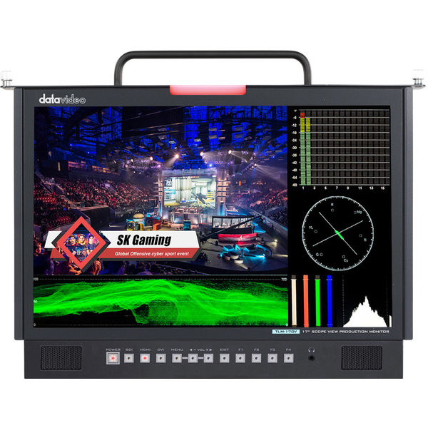 Datavideo Datavideo TLM-170VR 3G ScopeView Pull-Out Rack Monitor (HD Panel)