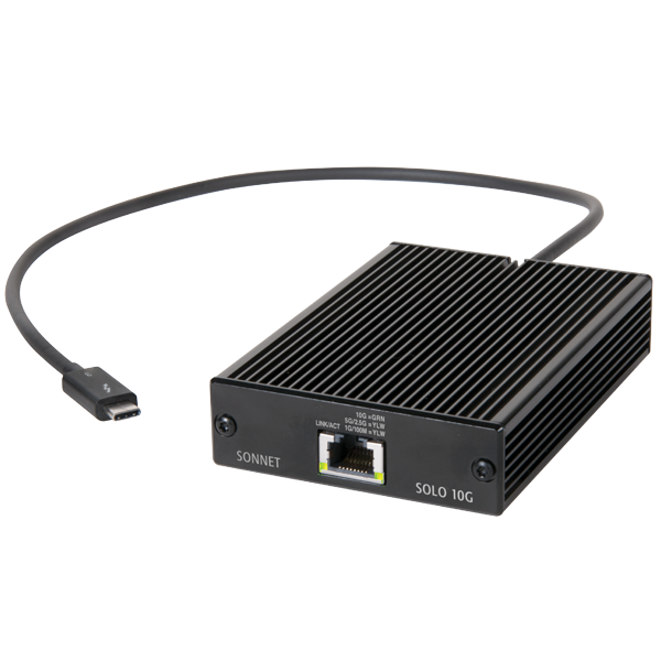 Sonnet Sonnet Solo10G Thunderbolt 3 to 10GBASE-T Ethernet Adapter