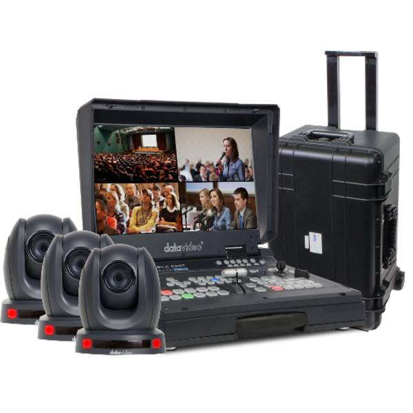 Datavideo Datavideo Bundle HS-1600T with 3 PTC-140T Camera's