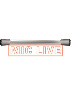 Sonifex Sonifex LD-40F1MCL LED Single Flush Mounting 40cm MIC LIVE sign