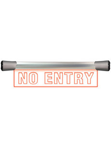 Sonifex Sonifex LD-40F1NOE LED Single Flush Mounting 40cm NO ENTRY sign