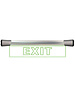 Sonifex Sonifex LD-40F1EXIT LED Single Flush Mounting 40cm EXIT sign