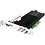 AJA AJA Corvid-44-12G-FL-BNC 12G-SDI PCIe, 4Ch I/O, Tall bracket, no Fan, HDBNC