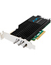 AJA AJA Corvid-44-12G-FL-BNC 12G-SDI PCIe, 4Ch I/O, Short Bracket, No Fan, HDBNC