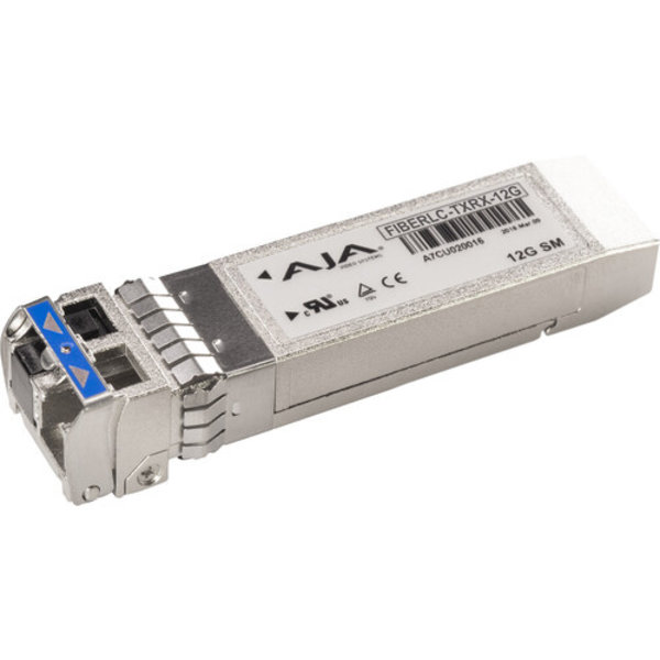 AJA AJA FiberLC-TR-12G Transceiver 12G-SDI Single Mode LC Fiber SFP