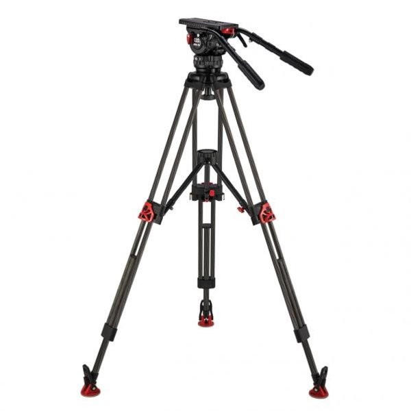 Camgear Camgear Elite 18 MID Level Spreader Carbon Fiber Tripod