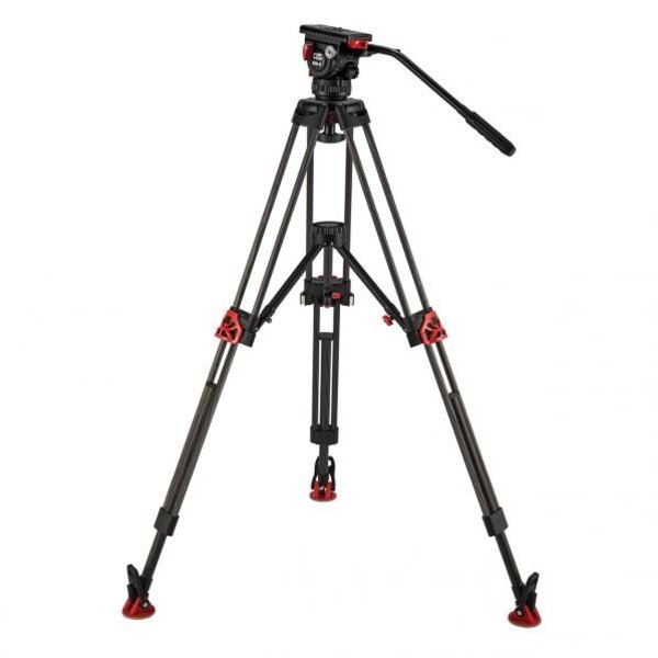 Camgear Camgear Elite 8 MID Level Spreader Carbon Fiber Tripod