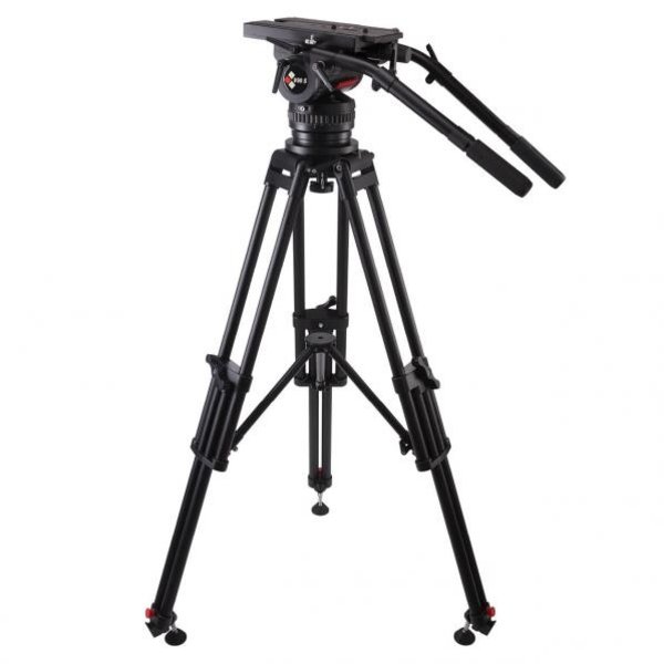 Camgear Camgear V90 Studio/OB MID Level Spreader Aluminum Tripod