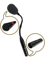 Sonifex Sonifex Professional Gooseneck Condenser Microphone, 30cm