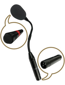 Sonifex Sonifex Professional Gooseneck Condenser Microphone, 30cm