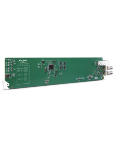 AJA AJA OpenGear 2-Channel 12G-SDI to Single-Mode LC Fiber Transmitter