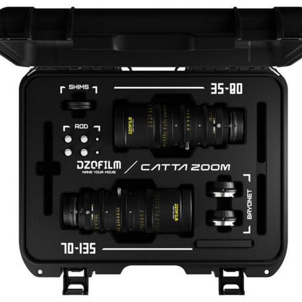 DZOFILM DZOFILM Catta FF Cine Zoom Lenses 35-80mm & 70-135mm T2.9 E-Mount