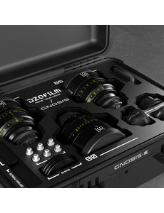 DZOFILM DZOFILM Gnosis Macro 3-Lens Set (32/ 65/ 90mm T2.8) in Safety Case