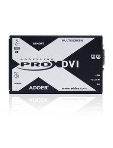 Adder Adder AdderLink XDVI. USB & Dual Head Single Link DVI KVMA CATx Extender 50 Mtr