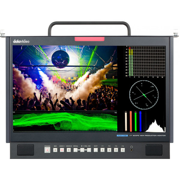 Datavideo Datavideo TLM-170FR 12G Scopeview Pull-Out Rack Monitor (HD Panel)
