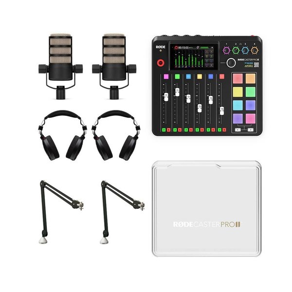 Rode RODE RODECaster Pro II 2-Person Bundle