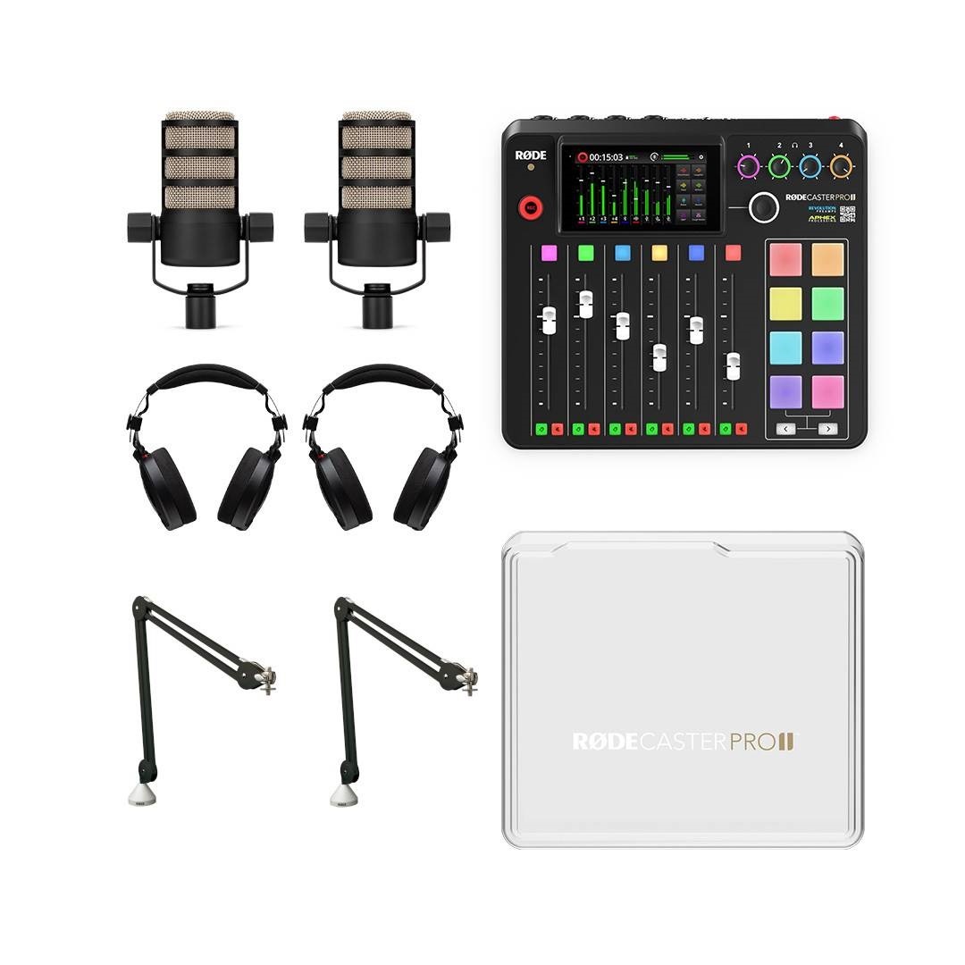 RODE RODECaster Pro II 2-Person bundle - Crosspoint