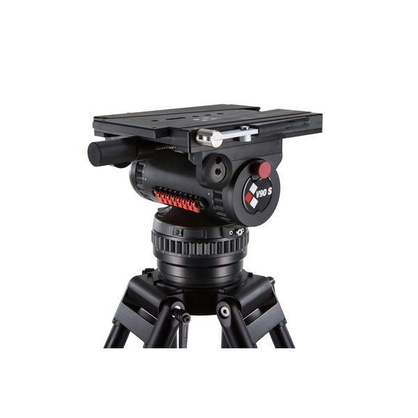 Camgear Camgear V90 Studio/OB Fluid Head (4-Bolt Flat Base)