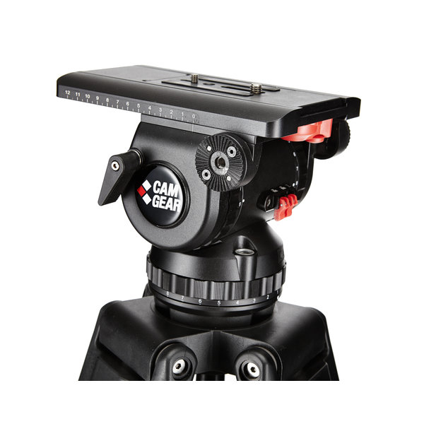 Camgear Camgear V25P EFP Fluid Head (100mm Bowl)