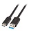 NTC USB3.2 Gen.1 5Gbit 3A A-C Cable Black