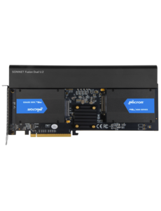 Sonnet Sonnet Fusion Dual U.2 SSD PCIe Card