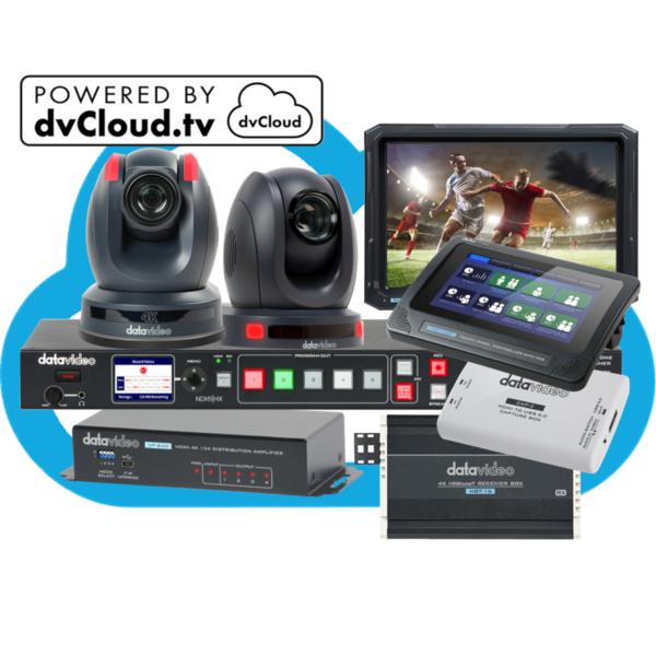 Datavideo Datavideo BDL-1609 Bundle iCast, TPC, tracking PTZ & CAP-2