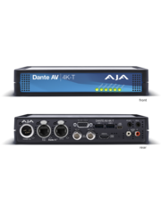AJA AJA Dante AV 4K-T Encode 12G / HDMI Video/Audio Into Dante AV Ultra JPEG 2000