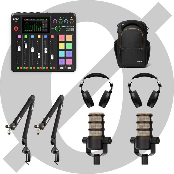 RODE RODE RODECasterPro II Travel bundle