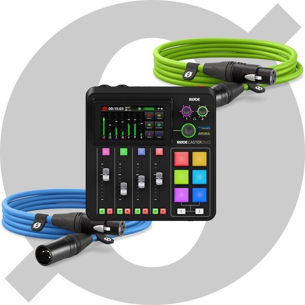 Rode RODE RODECaster Duo Color Bundle