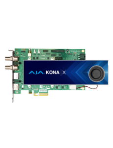 AJA AJA Kona-X 12G-SDI and HDMI 2.0 Ultra-Low Latency PCIe card