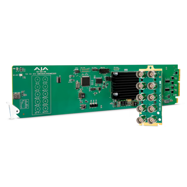 AJA AJA OG-12G-AMA 12G-SDI Analog Audio Embedder/Disembedder