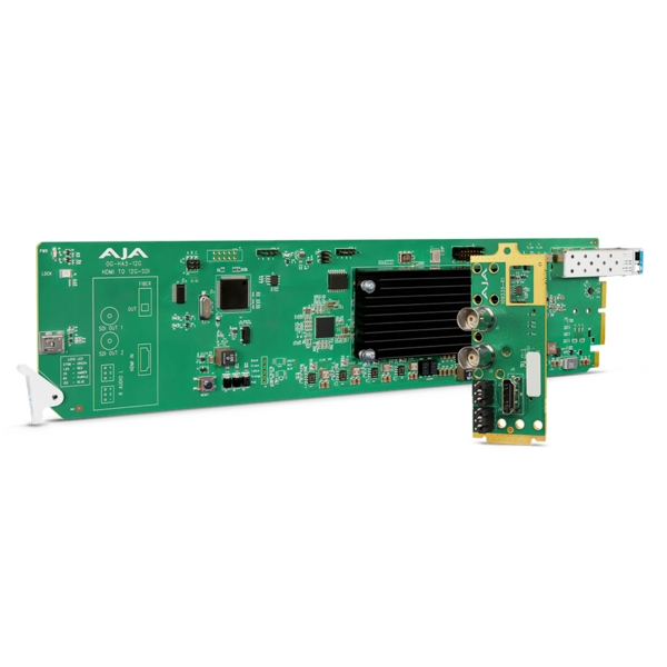 AJA AJA OG-Ha5-12G-T HDMI 2.0 to 12G-SDI Conversion, with LC Fiber Transmitter
