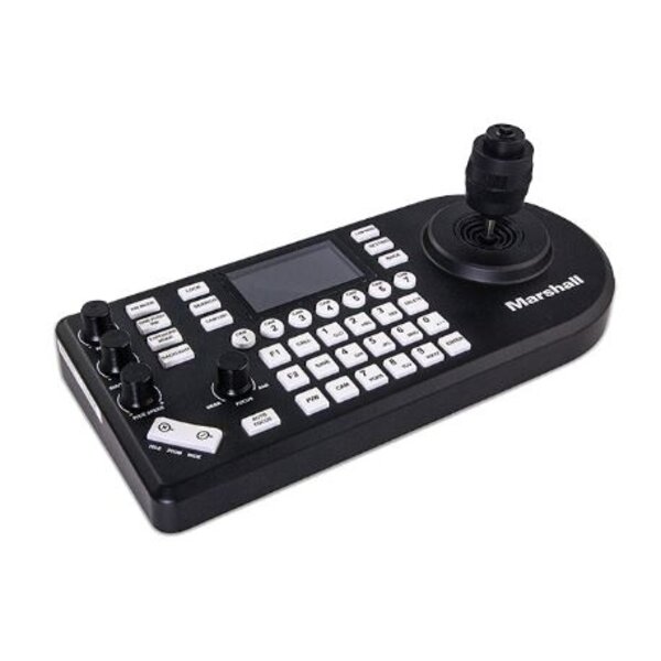 Marshall Marshall VS-PTC-300 PTZ  IP/ NDI Camera Controller with Joystick, Zoom Rocker & Control Dials