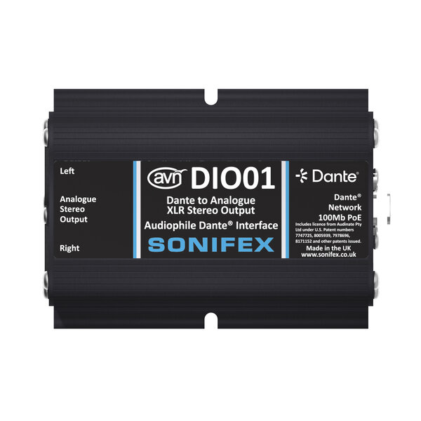 Sonifex Sonifex AVN-DIO01  Dante® to Analogue XLR Stereo Output