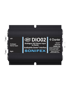 Sonifex Sonifex AVN-DIO02 Analogue XLR Stereo Input to Dante