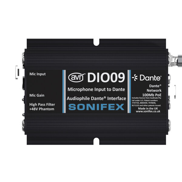 Sonifex Sonifex AVN-DIO09 Microphone Input to Dante®