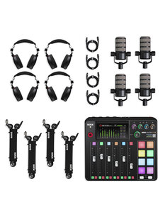Rode RODE Podcasting Bundle for Four Persons