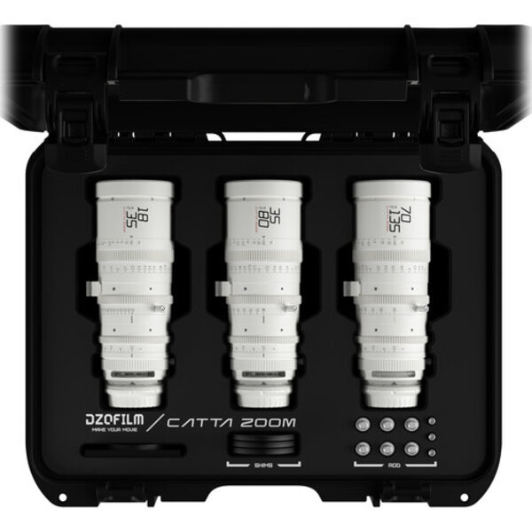 DZOFILM DZOFILM DZO-FFCatta2E3 Catta FF Zoom Bundle  with Case - 3 lens kit