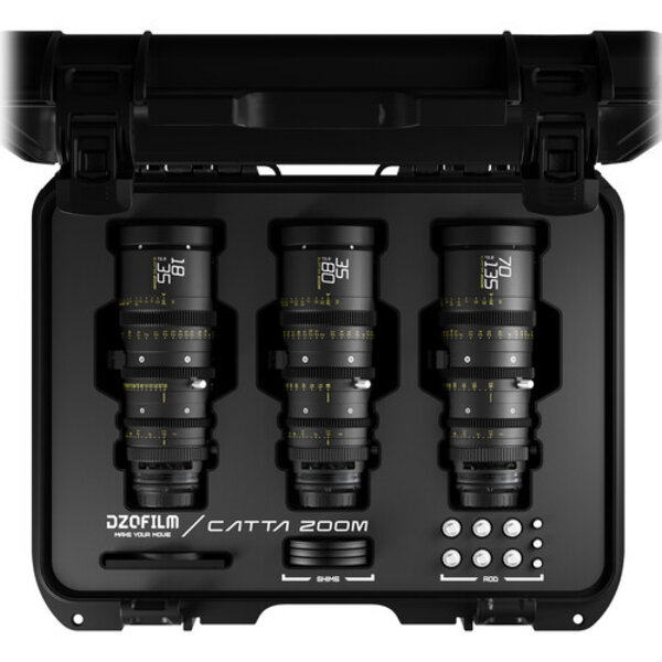 DZOFILM DZOFILM DZO-FFCatta2E3 Catta FF Zoom Bundle  with Case - 3 lens kit